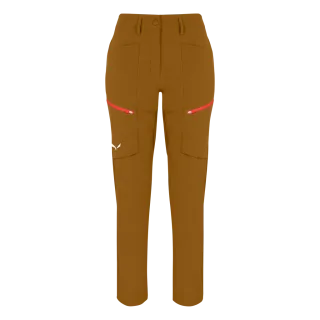 SALEWA - Puez Durastretch Cargo Hose Damen - Braun (Gr.36)