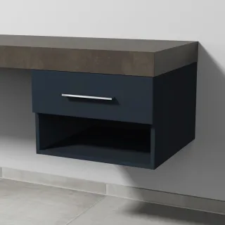 Sanipa Anbau-/Solitärschrank 2morrow (G3352) 340x500x520 Marine-Matt, G33521R G33521R