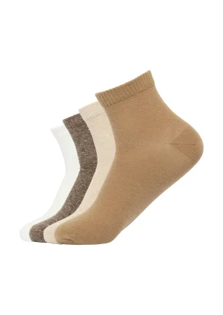 s.Oliver - Sneakersocken braun|beige - Gr. - 44.5