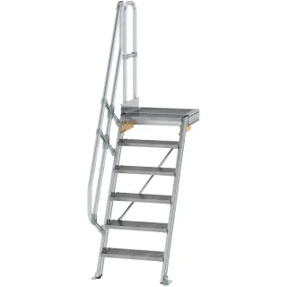 Munk Treppe mit Plattform 60° Stufenbreite 600 mm - 600366
