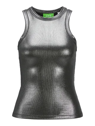 JJXX - JXFOREST STR SL SHINE TOP JRS silver - Gr. - XS