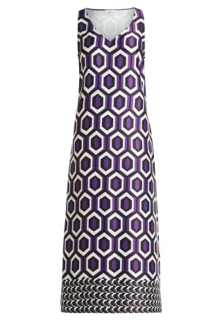 Robe Légère - Sommerkleid lilac-cream - Gr. - 42