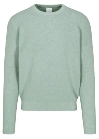 BASEFIELD - Rundhals Pullover arctic blue - Gr. - XXL
