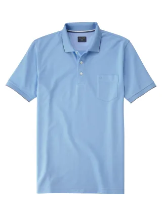 OLYMP - OLYMP Casual Wirk hellblau - Gr. - XXL