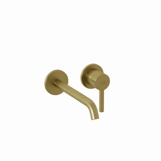 Kludi NOVA FONTE Pura Unterputz Waschtischarmatur 220 ohne Ablaufgarnitur Brushed Gold, 20245N015 20245N015