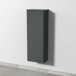 Sanipa 3way Mittelschrank mit 1 Tür, Anthrazit-Matt, SM16622 SM16622