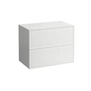 LAUFEN Sideboard The New Classic 457x777x600, o. Aus 2 Schubl Push/Pull grau, H4060160856271 H4060160856271