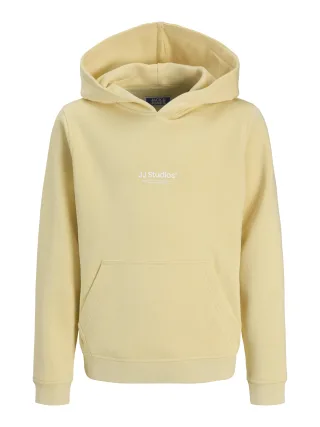 JACK&JONES - JJESOHO SWEAT HOOD NOOS JNR Sunlight - Gr. - 152