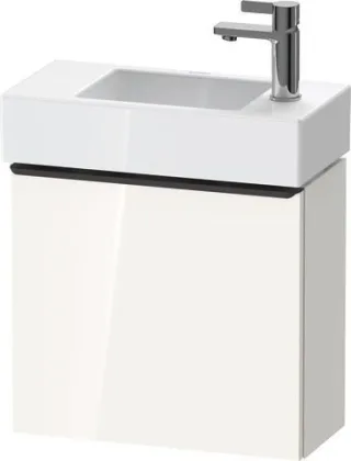 Duravit D-Neo Waschtischunterbau wandhängend Weiß Hochglanz 484x222x440 mm - DE4219RBD220000 DE4219RBD220000