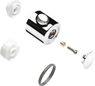 Hansgrohe Thermostatgriff Ecotat 1001 SL chrom , 96618000 96618000