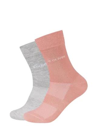 s.Oliver - Langschaft pink|grau - Gr. - 40.5
