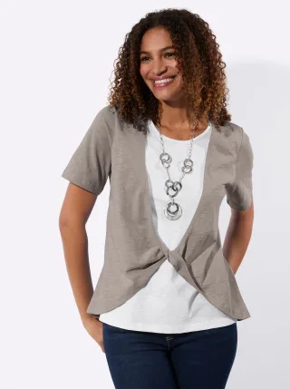 Inspirationen 2-in-1-Shirt "2-in-1-Shirt" 1 tlg.