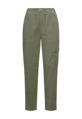 camel active - Cargo-Hose aus reiner Baumwolle shadow khaki - Gr. - 28/30