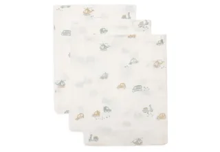Jollein Waschlappen Hydrophil 15x20cm On The Go, 3-Pack