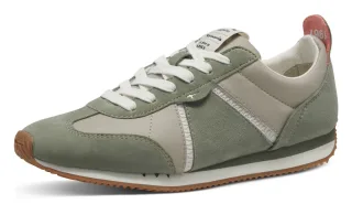 Tamaris Sneaker, Freizeitschuh, Halbschuh, Schnürschuh mit Logoaufnäher