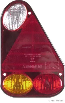 HERTH&BUSS Lichtscheibe, Heckleuchte, rechts, Nebelschluss-, Rückfahrlicht - 83832063