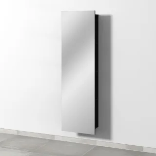 Sanipa 3way Spiegelregal, Schwarz-Matt, BS19008 BS19008