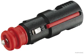 HERTH&BUSS Stecker, 1-polig, 16A, 12 - 24V, mit Sicherung - 51306142