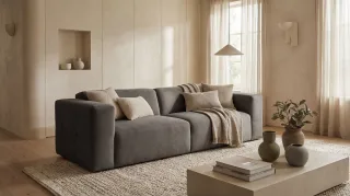 OTTO home 3-Sitzer "Kelani" mit dekorativer Knopfsteppung an den Armlehnen