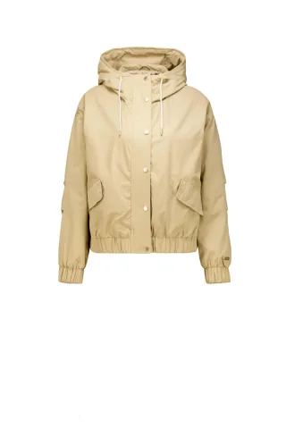 Garcia - Jacke mit Kapuze beige - Gr. - XXL