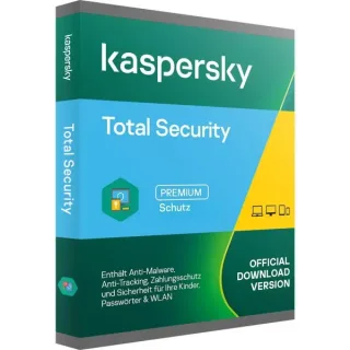 Kaspersky Total Security 2026 (Jahr(e): 2 Jahre / Gerät(e): 3 Geräte)
