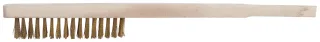 KS Tools BRONZEplus Zündkerzenbürste, Runddraht glatt, 145 mm - 963.9593