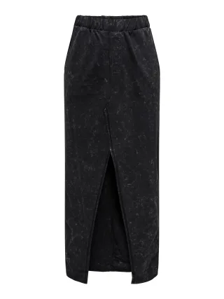 ONLY - ONLDONNA WASHED SKIRT UB SWT black - Gr. - M