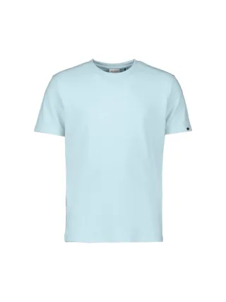 No Excess - T-Shirt Crewneck Solid Jacquard sky - Gr. - XL