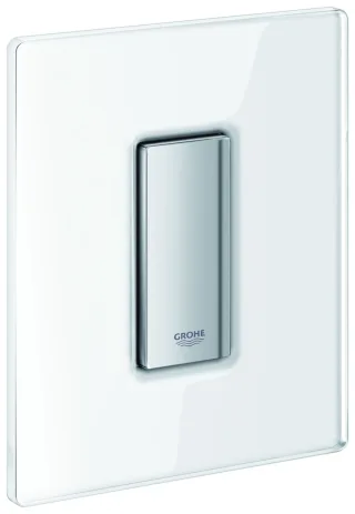 GROHE Urinal-Betätig. Skate Cosmopolitan 38846 mit Glasoberfläche moon white 38846LS0