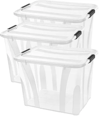 Siena Home Aufbewahrungsbox "Anzio" Kunststoff, 100% recyclebar