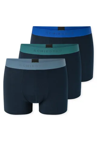 SCHIESSER - 3PACK Shorts sortiert 14 - Gr. - 5