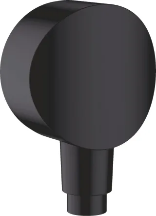 Hansgrohe Schlauchanschluss DN15 Fixfit S mit Rückflussverhinderer mattschwarz, 26453670 26453670