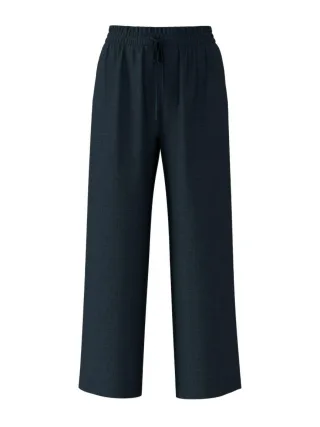 Selected - Hose mit hoher Taille blau - Gr. - 34