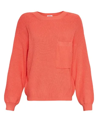 msch copenhagen - MSCHLillybeth Jilli Rib Pullover porcelain rose - Gr. - S/M
