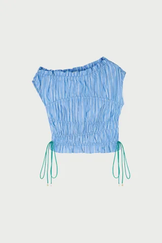 Fabienne Chapot - John Top marina blue/cosy white - Gr. - 34