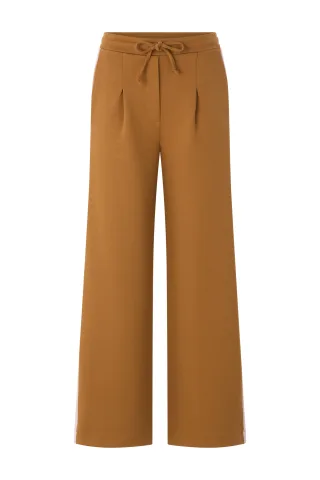Rich & Royal - Pleated Jersey Pants cinnamon - Gr. - S