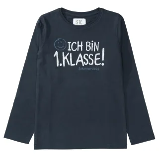 STACCATO - Sprücheshirt dark marine - Gr. - 140