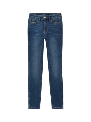 Denim Tom Tailor - TTNELA EXTRA SKINNY Jeans mit Superstretch used mid stone blue denim - Gr. - L/32