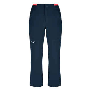 SALEWA - Puez Durastretch Hose Kind - Blau (Gr.104)
