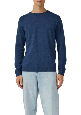 s.Oliver - Strickpullover blau - Gr. - M