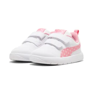 PUMA Sneaker "COURTFLEX V3 DOTTY V INF" knöchelhohe Form, mit Klettverschluss, flexible Synthetik-Laufsohle