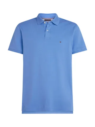 Tommy Hilfiger - Regular fit: Poloshirt blau - Gr. - XL