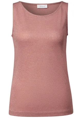 Street One Studio - Glitzerndes Top pink - Gr. - 38