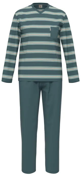 AMMANN - Org Slaney SA lang V Hals morocco blue - Gr. - 54