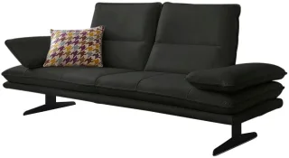 W.SCHILLIG 2,5-Sitzer "broadway, Designsofa mit tollem Sitzkomfort" Sitztiefenverstellung, Kopfteil- & Seitenteilverstellung, Breite 216cm