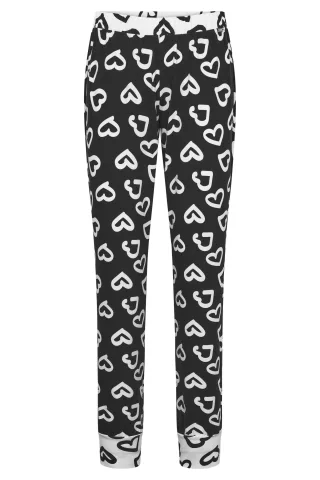 Rösch - Pants 1253715 hearts black - Gr. - 48