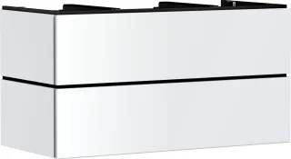 Hansgrohe Waschtischunterschrank Xilesa E 1180x550mm 2SK f.Ko.m.AWT/AWTge mattweiss, 54303700 54303700