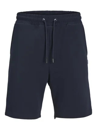 JACK&JONES - JPSTGORDON BRADLEY SWEAT SHORTS MID NOOS Navy Blazer - Gr. - M