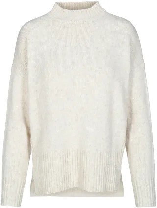 zab company - Da. Pullover, mit Stehkragen sand mel. - Gr. - XL