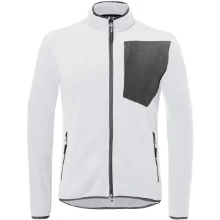 KÜBLER WEATHER Fleecejacke weiß/anthrazit 3XL - 1254 6201-1097-3XL